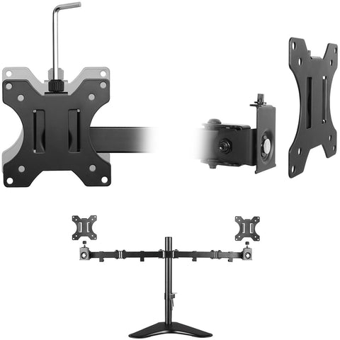 Soporte de mesa ewent ew1536 para 2 monitores de hasta 32pulgadas