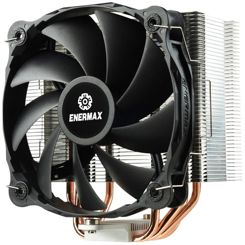 Ventilador disipador cpu gaming enermax ets - f40 - fs silent edition para intel amd 1x14cm