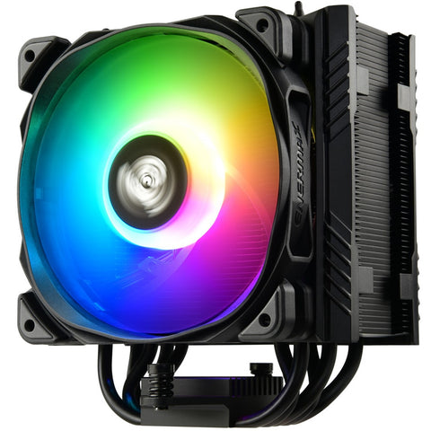 Ventilador disipador cpu gaming enermax ets - t50a - bk - argb para intel amd argb 1x12cm