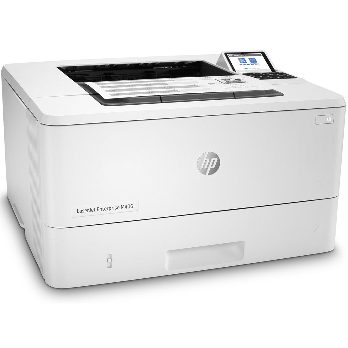 Impresora hp laser monocromo laserjet enterprise m406dn a4 -  38ppm -  usb -  red -  duplex impresion