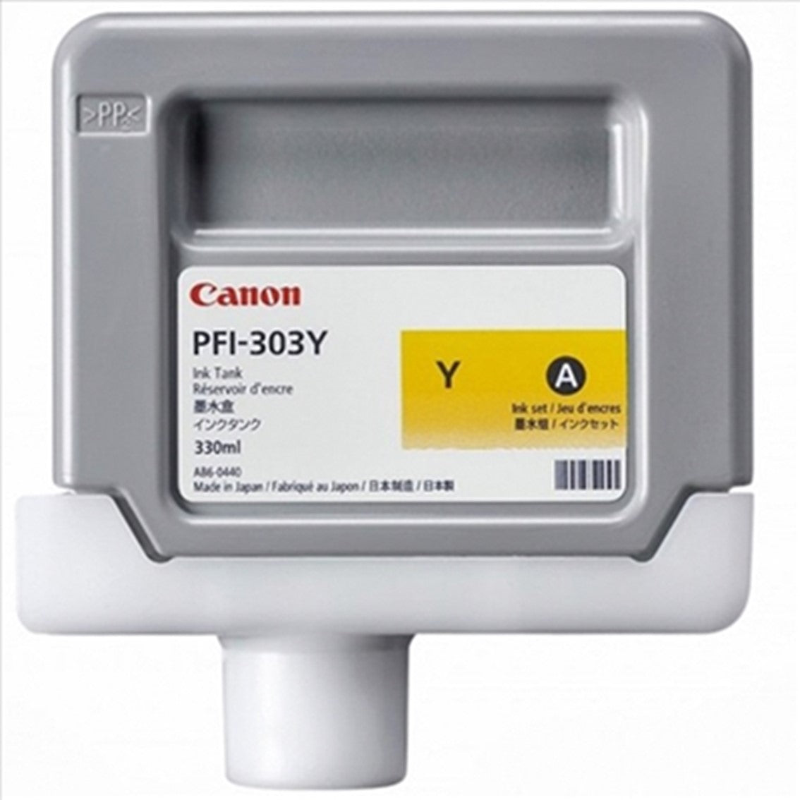 Cartucho canon pfi - 303 y