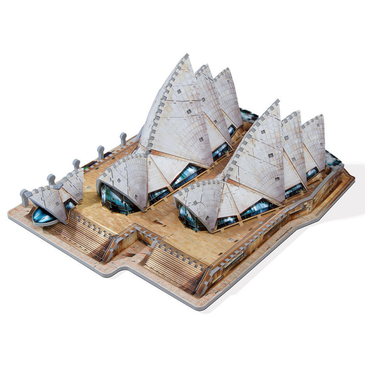 Puzzle 3d wrebbit edificios emblematicos cafe opera de sidney 925 piezas