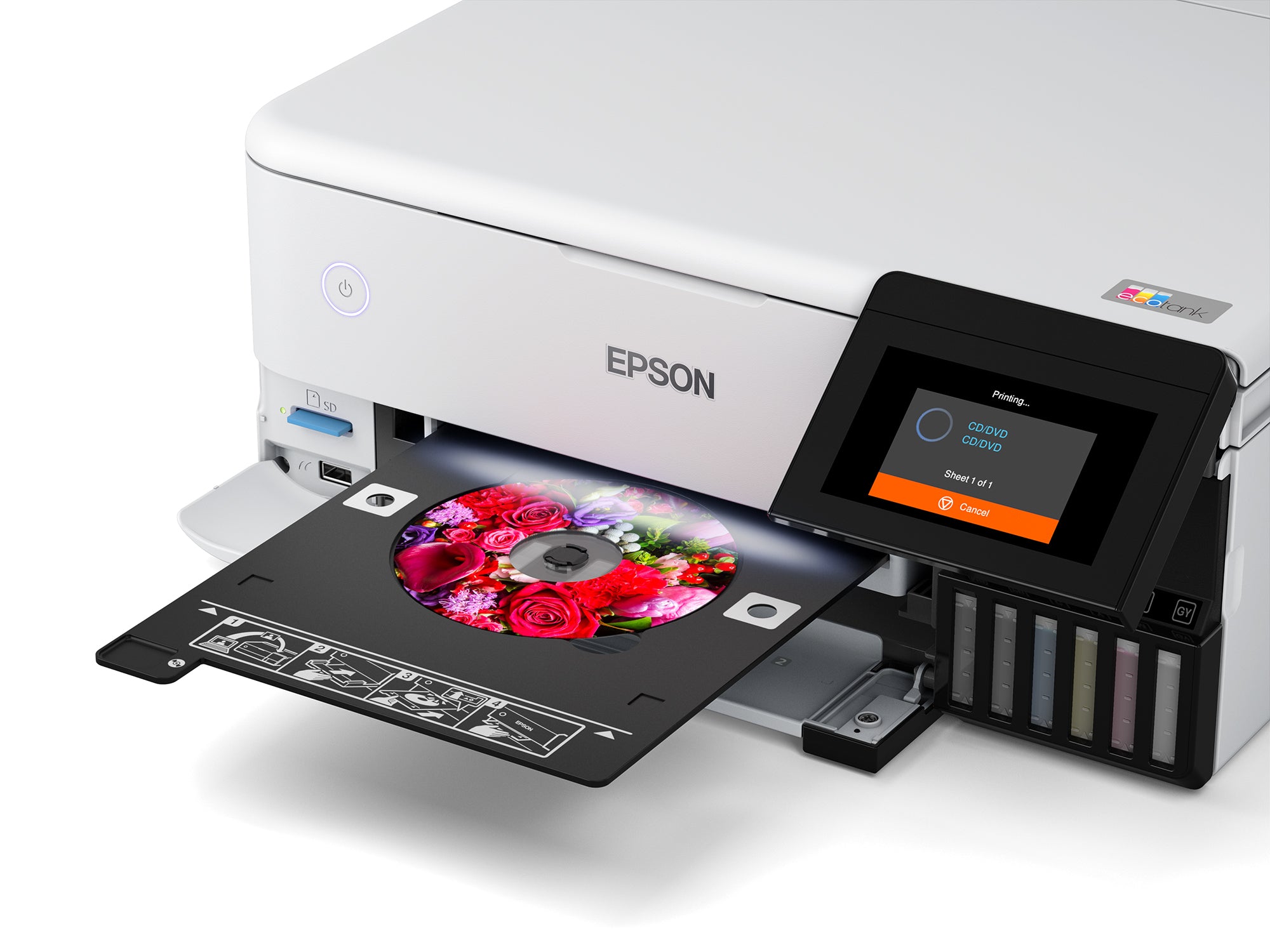 Multifunción inyección epson ecotank et - 8500 color wifi duplex