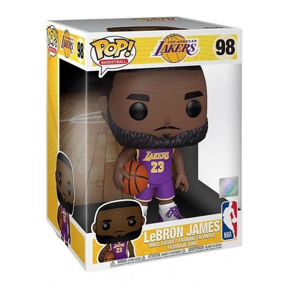 Funko pop deportes nba lebron james jersey morado lakers 52359