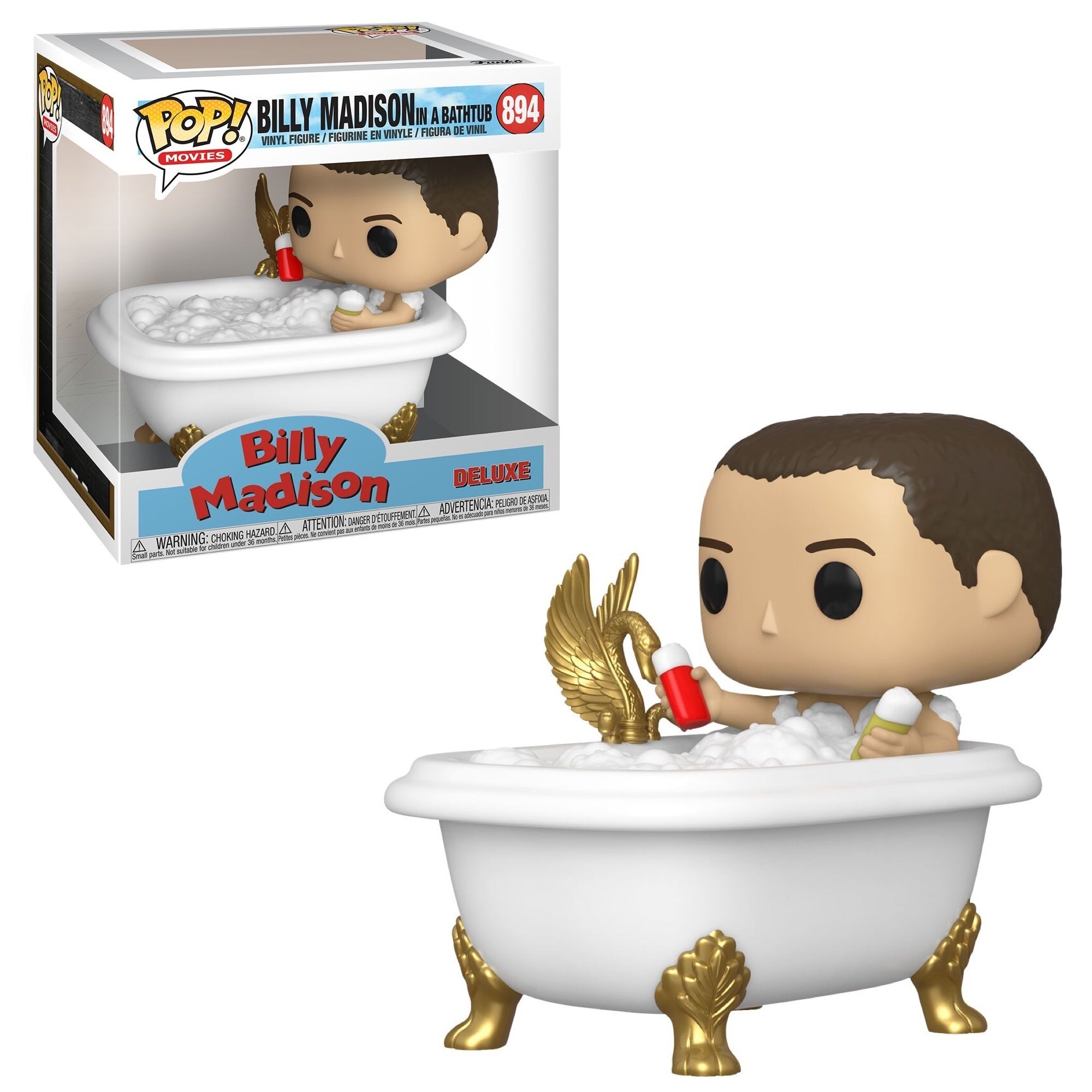 Funko pop deluxe cine billy madison billy madison en la bañera 46587