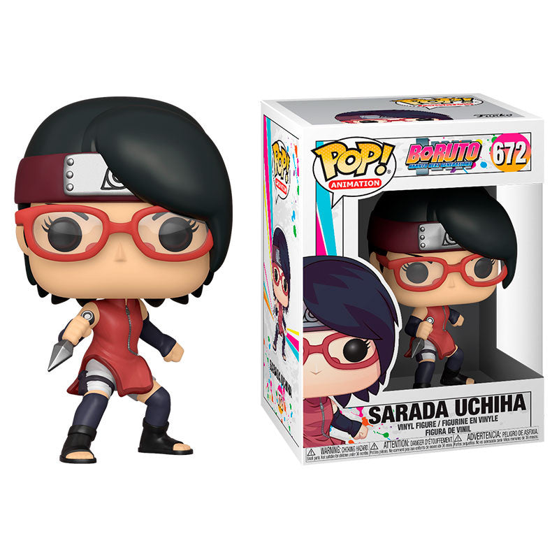 Funko pop animacion boruto sarada uchiha 45426