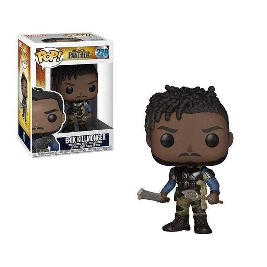 Funko pop marvel black panther erik killmonger 23350