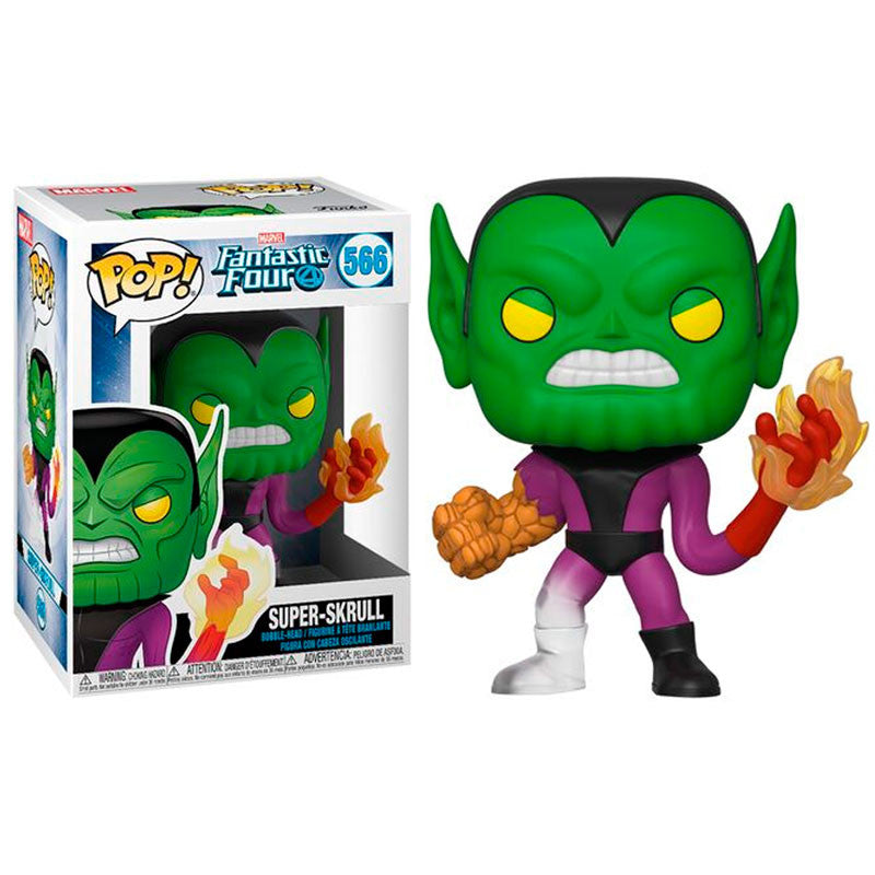 Funko pop marvel los cuatro fantasticos super skrull 44994