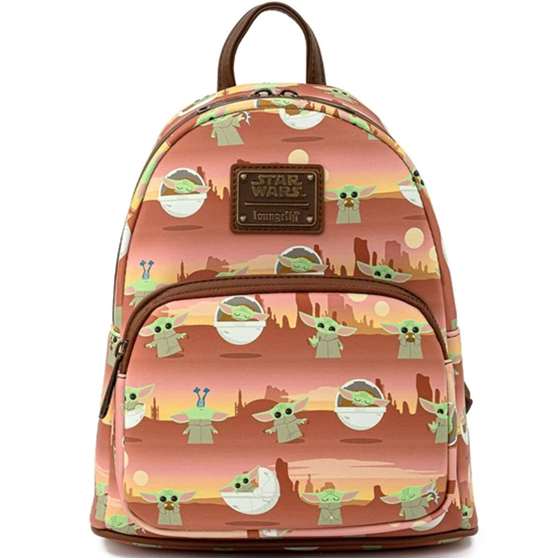 Mochila loungefly starwars the mandalorian baby yoda