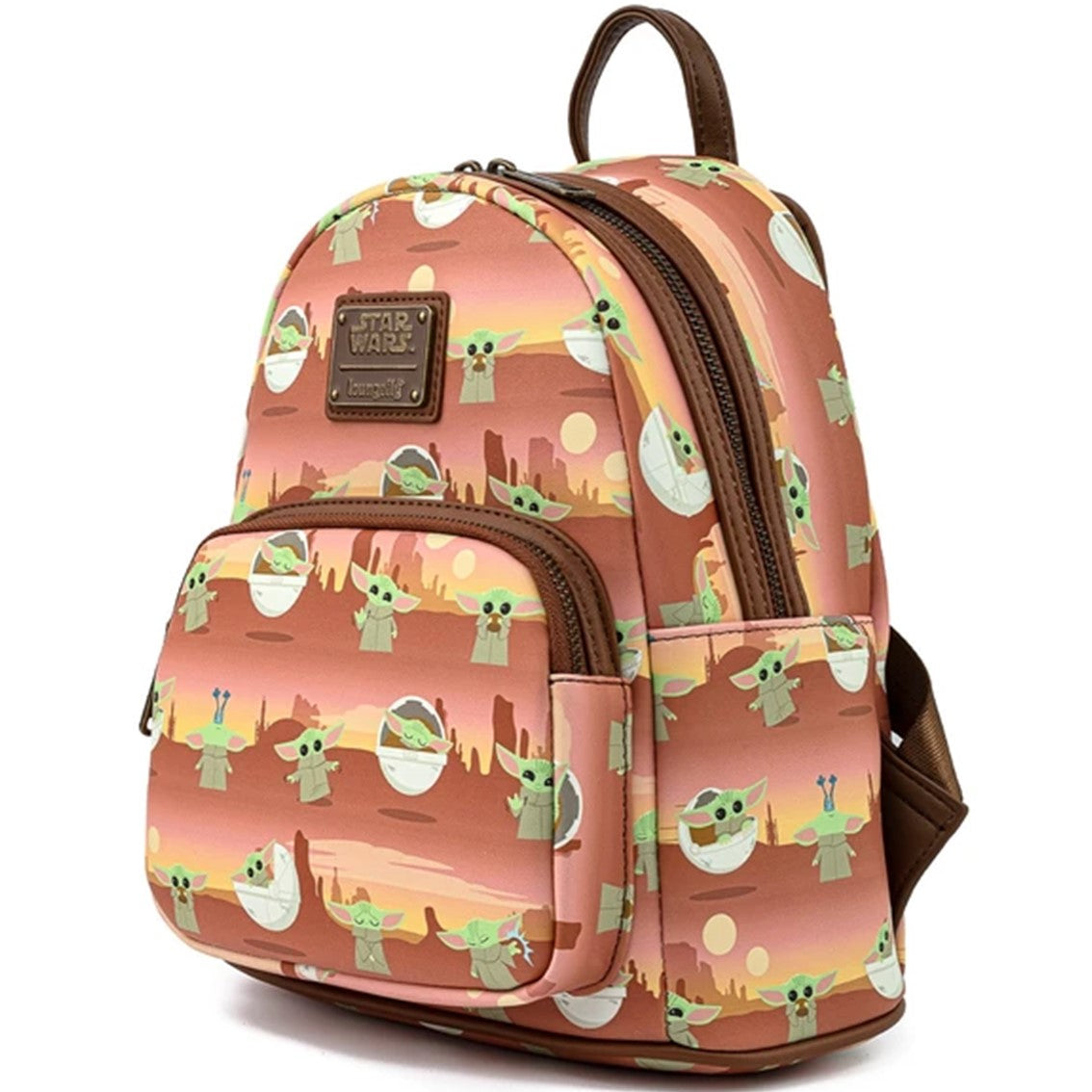 Mochila loungefly starwars the mandalorian baby yoda