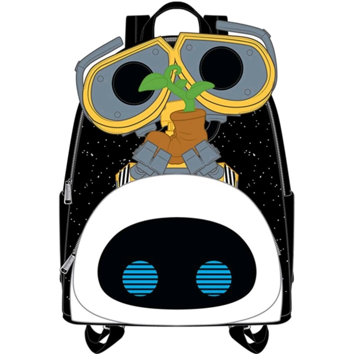 Mochila longefly disney pixar wall - e y eva