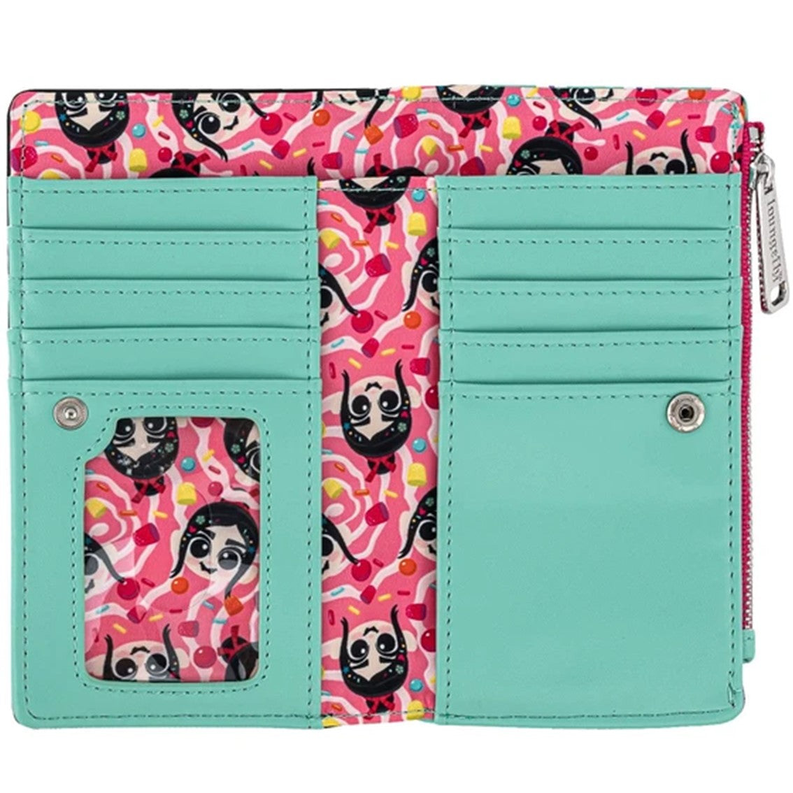 Cartera loungefly disney romperalph dulces