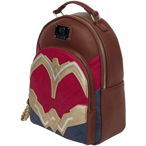 Mochila loungefly dc wonder woman logo