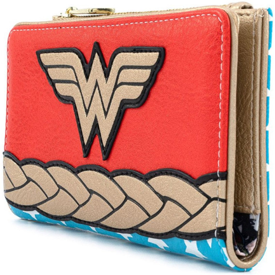 Cartera loungefly dc wonder woman logo wonder woman