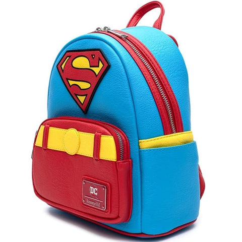 Mochila loungefly dc superman vintage