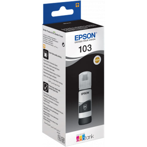 Cartucho ecotank epson 103 negro ink botella para l3110 -  l3150 -  l3111 -  l3151