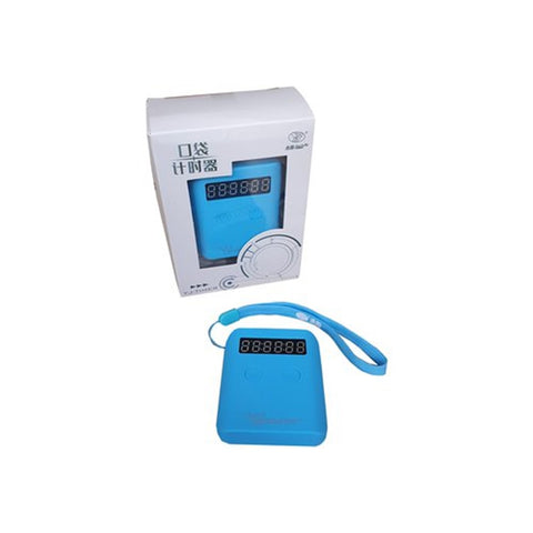 Cronometro yj pocket cube timer azul