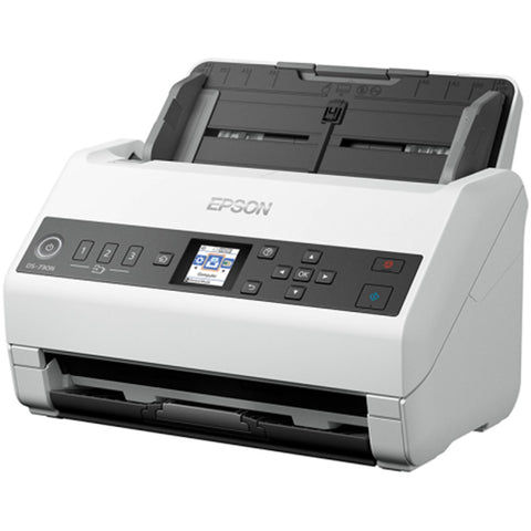 Escaner sobremesa epson workforce ds - 730n a4 -  40ppm -  usb tipo b -  red -  adf -  lcd