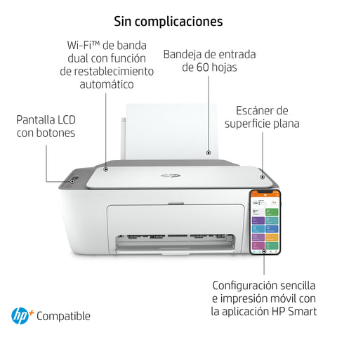 Multifunción inyección hp deskjet 2720e wifi