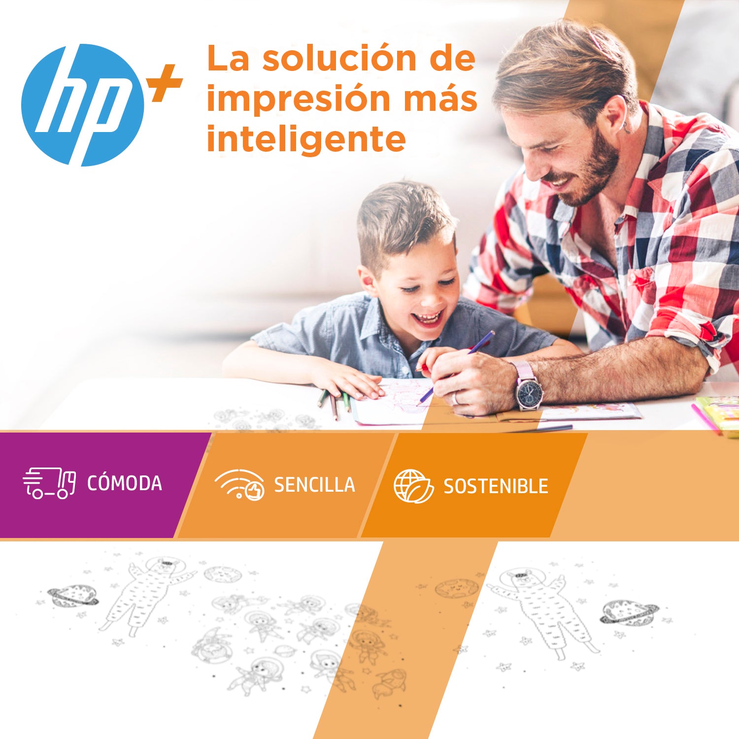 Multifunción inyección hp deskjet 2720e wifi