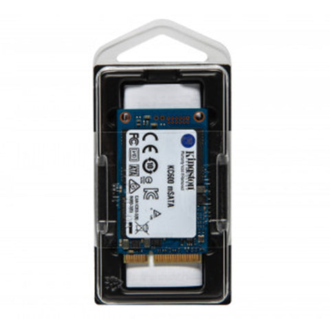 Disco duro interno ssd kingston kc600 256gb msata sata 6gb - s