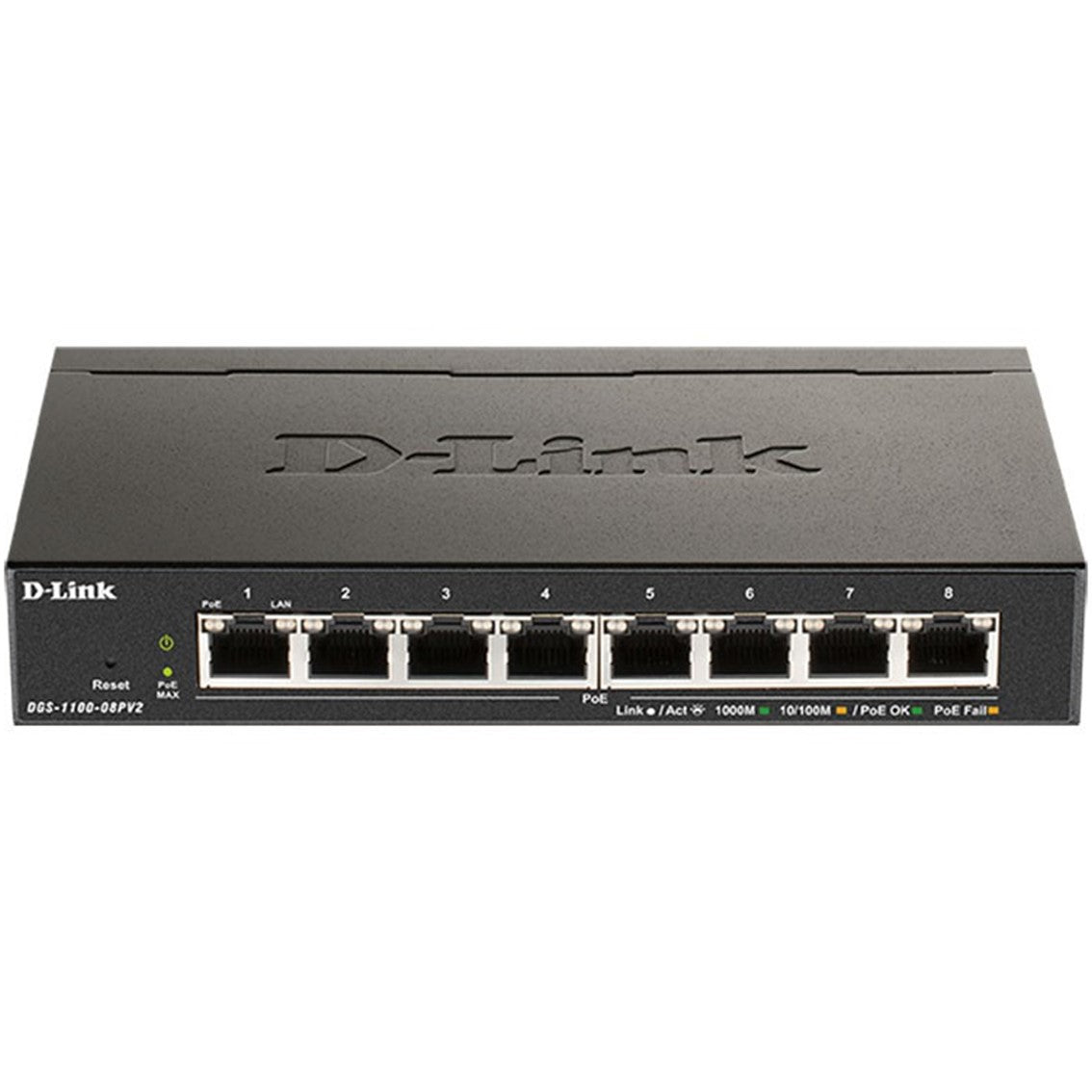Switch d - link 8 puertos gestionable easysmart poe 64w