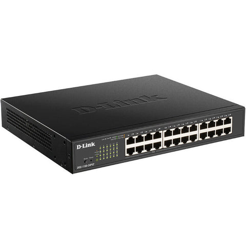Switch d - link 24 puertos 10 - 100 - 1000 gestionable poe 12puertos