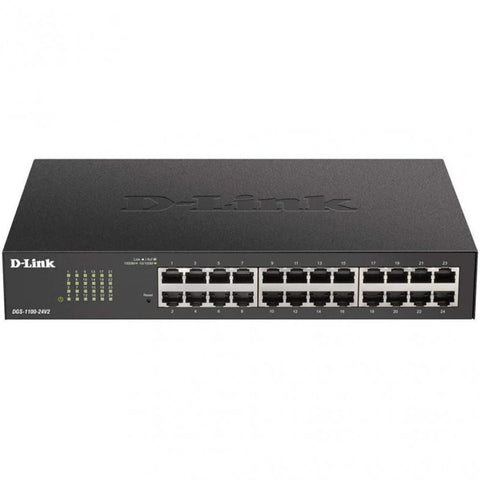 Switch d - link 24 puertos gestionable gigabit ethernet 10 - 100 - 1000 easysmart