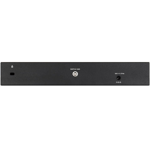 Switch d - link 8 puertos 10 - 100 - 1000 poe gestionable +2 ptos sfp layer2 smartiii