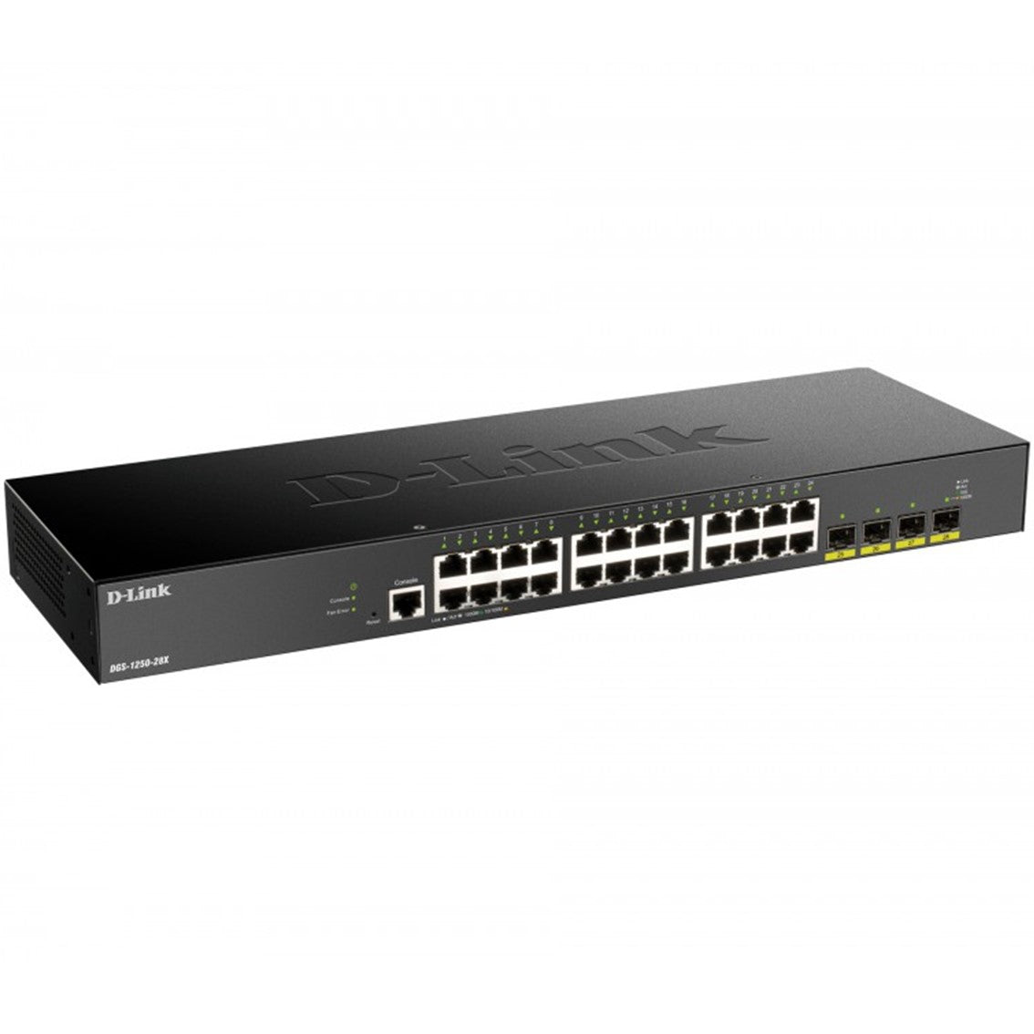 Switch d - link 28 puertos gestionable 24 gigabit ethernet 10 - 100 - 1000 4 sfp l3 lite