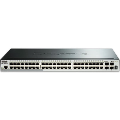 Switch d - link 52 puertos gestionable 48 gigabit ethernet 10 - 100 - 1000 2 sfp