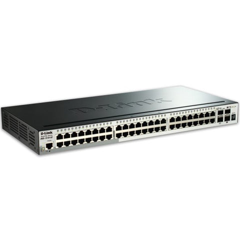 Switch d - link 52 puertos gestionable 48 gigabit ethernet 10 - 100 - 1000 2 sfp