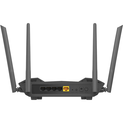 Router wifi d - link dir - x1560 4 puertos lan 1 puero wan ax1500 dual band 4 antenas