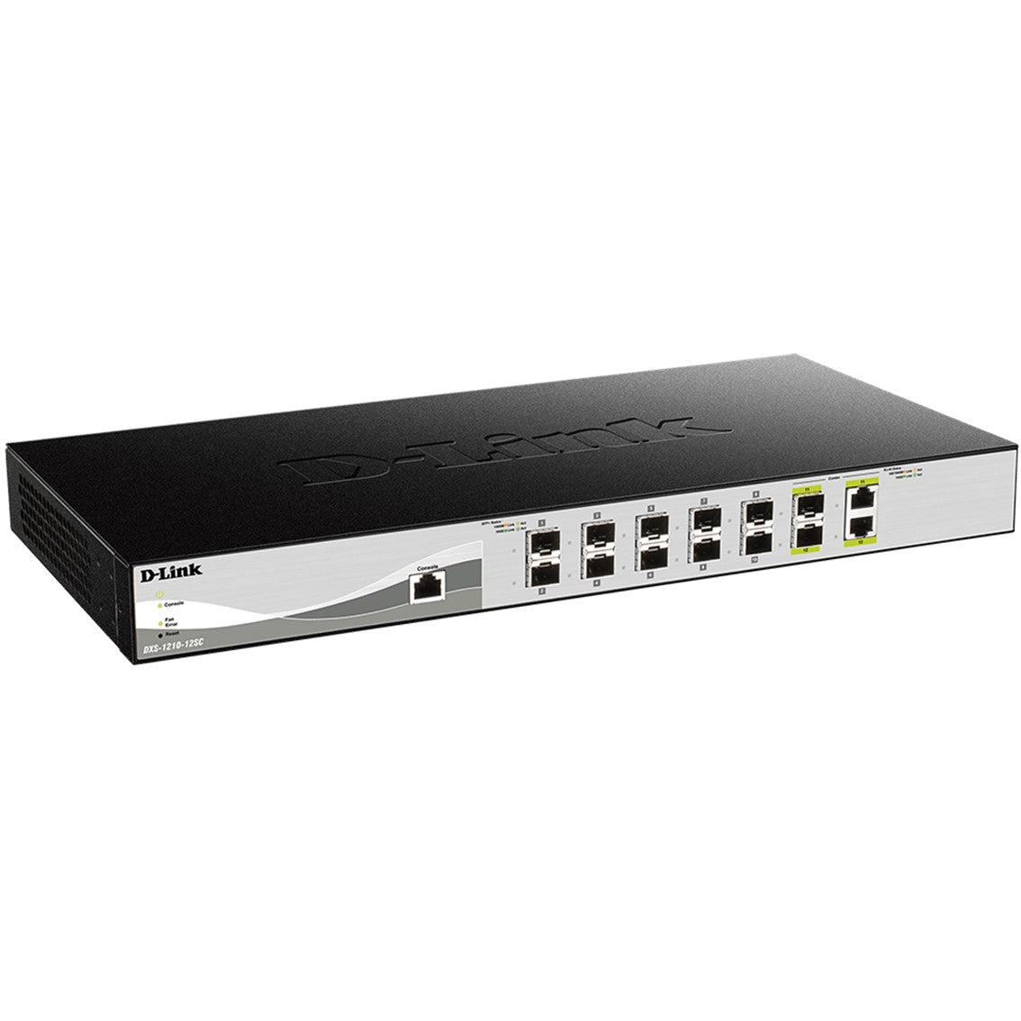 Switch d - link 12 puertos gestionable 10 puertos 10 gigabit ethernet 2 sfp