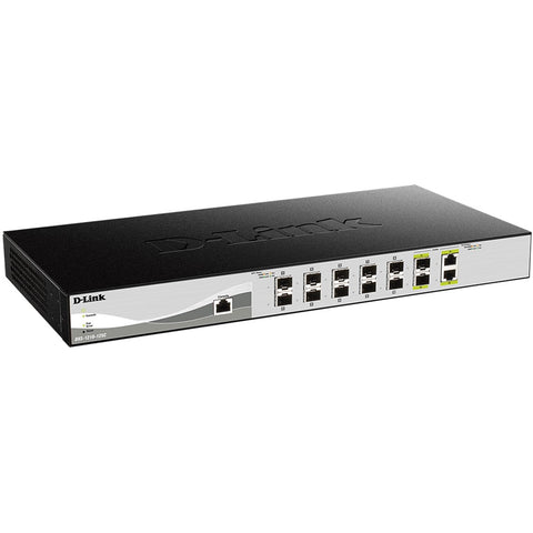 Switch d - link 12 puertos gestionable 10 puertos 10 gigabit ethernet 2 sfp