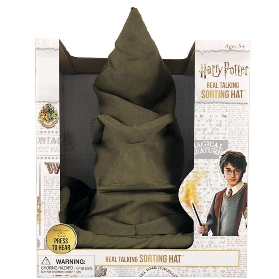 Replica harry potter sombrero seleccionador electronico voz español