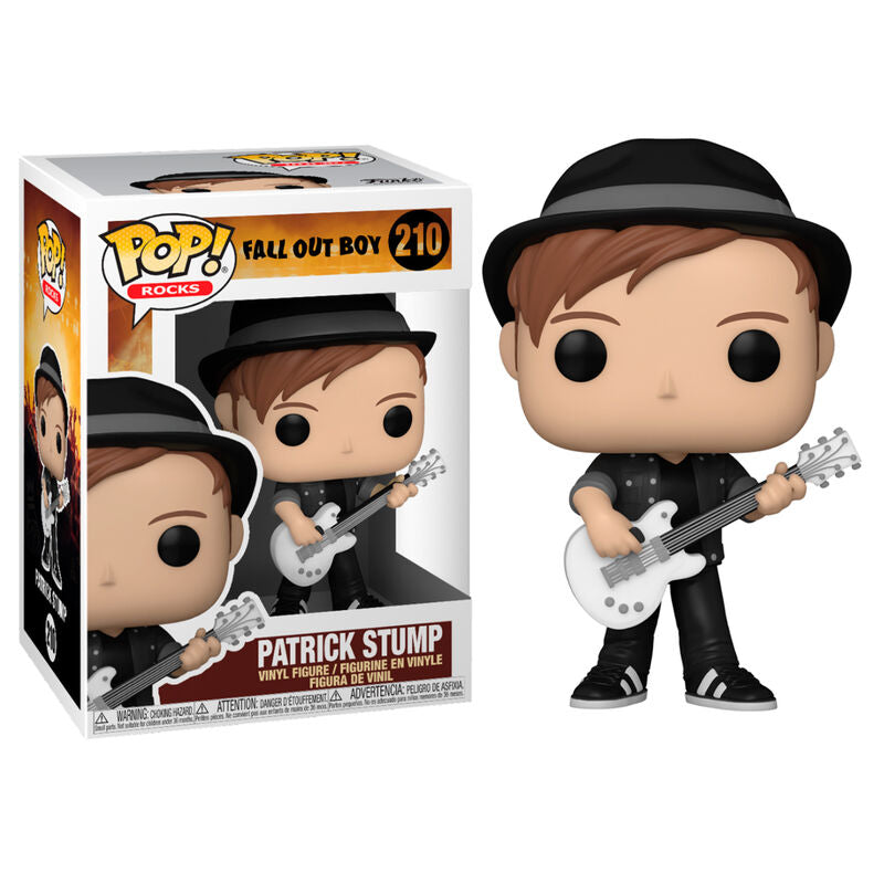 Funko pop estrellas del rock fall out boy patrick stump 53006