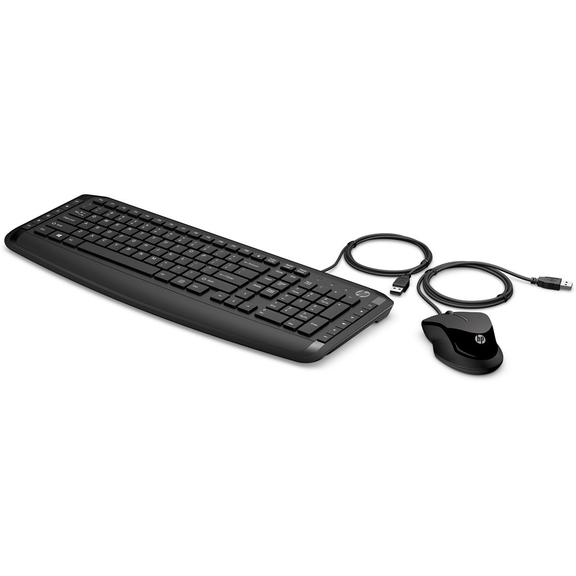 Kit teclado + mouse raton hp pavilion 200 9df28aa usb 2.0 -  teclado ingles