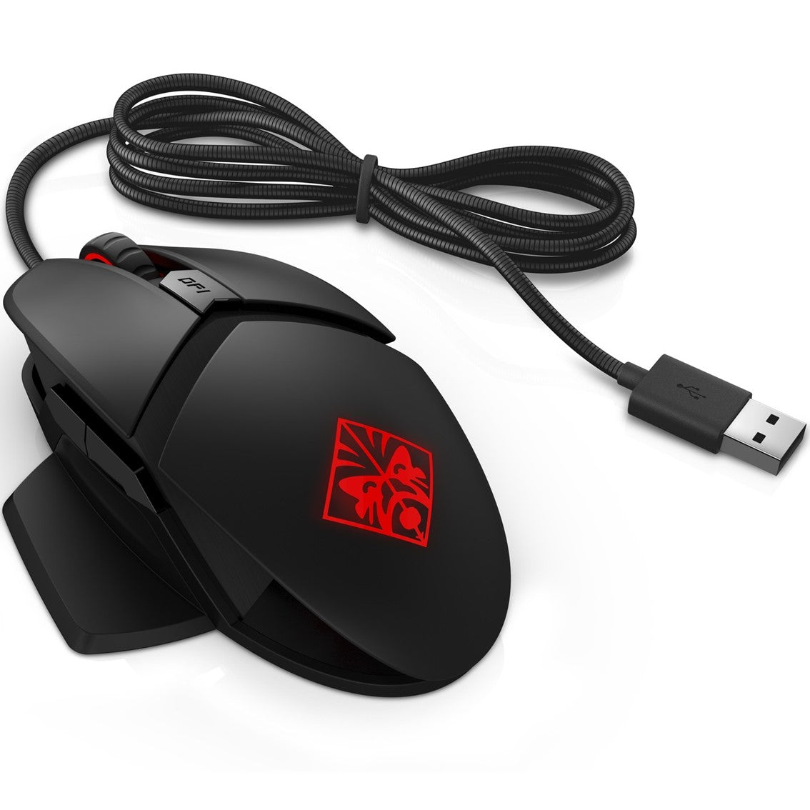 Mouse raton hp optico usb omen negro gaming