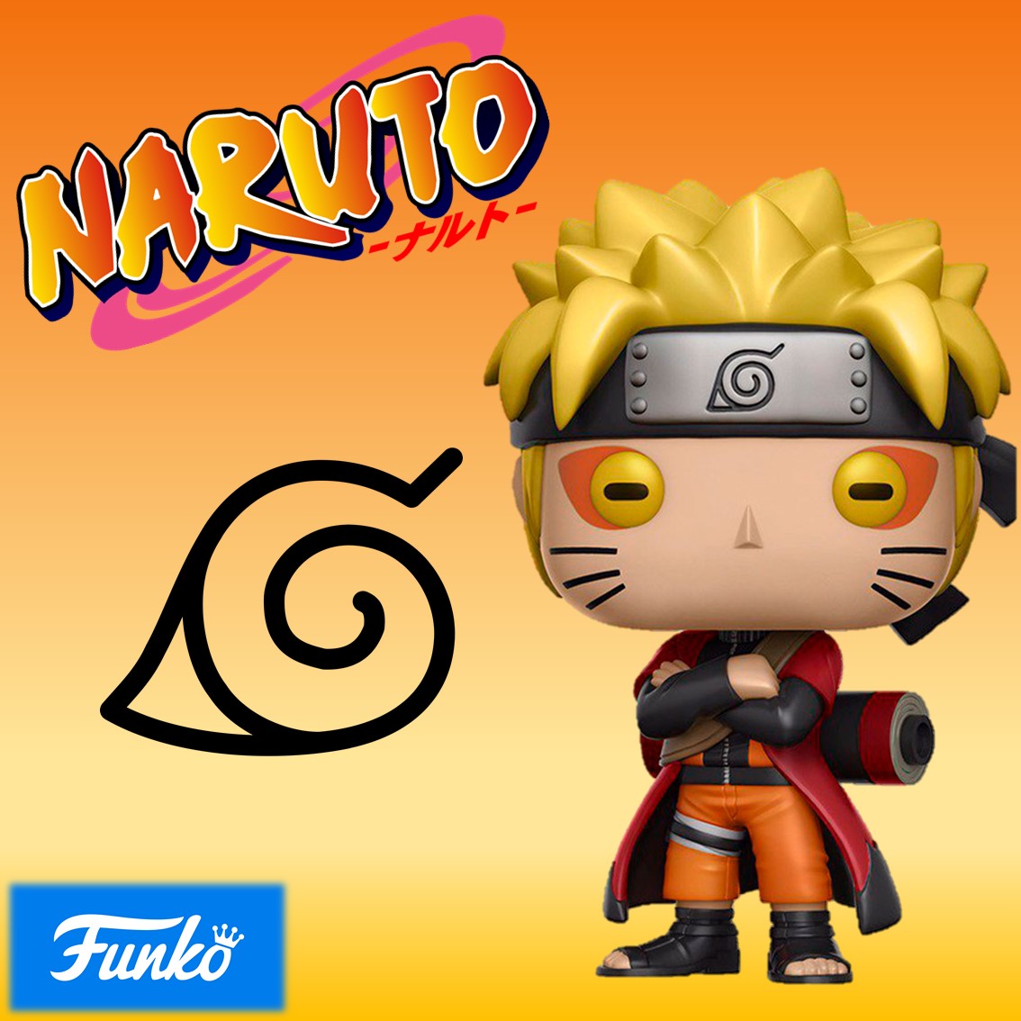 Funko pop naruto naruto sage mode exclusivo dynos 12998