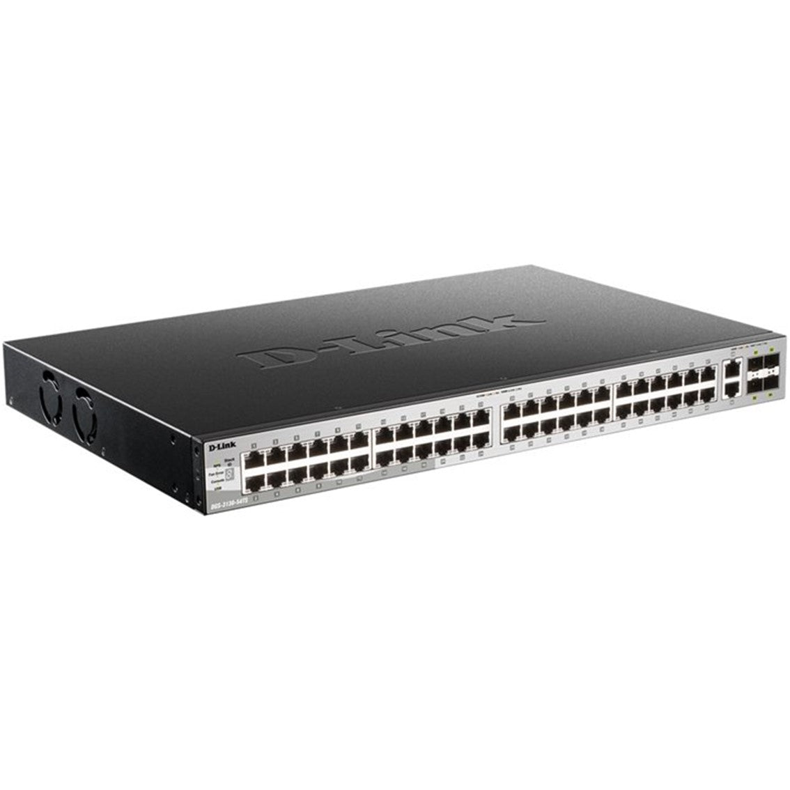 Switch d - link 48 ptos giga +2 x10 giga + 4 x10giga fps dgs - 3130 - 54ts d - link