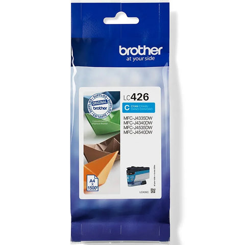 Cartucho tinta brother lc426c cian 1500 paginas