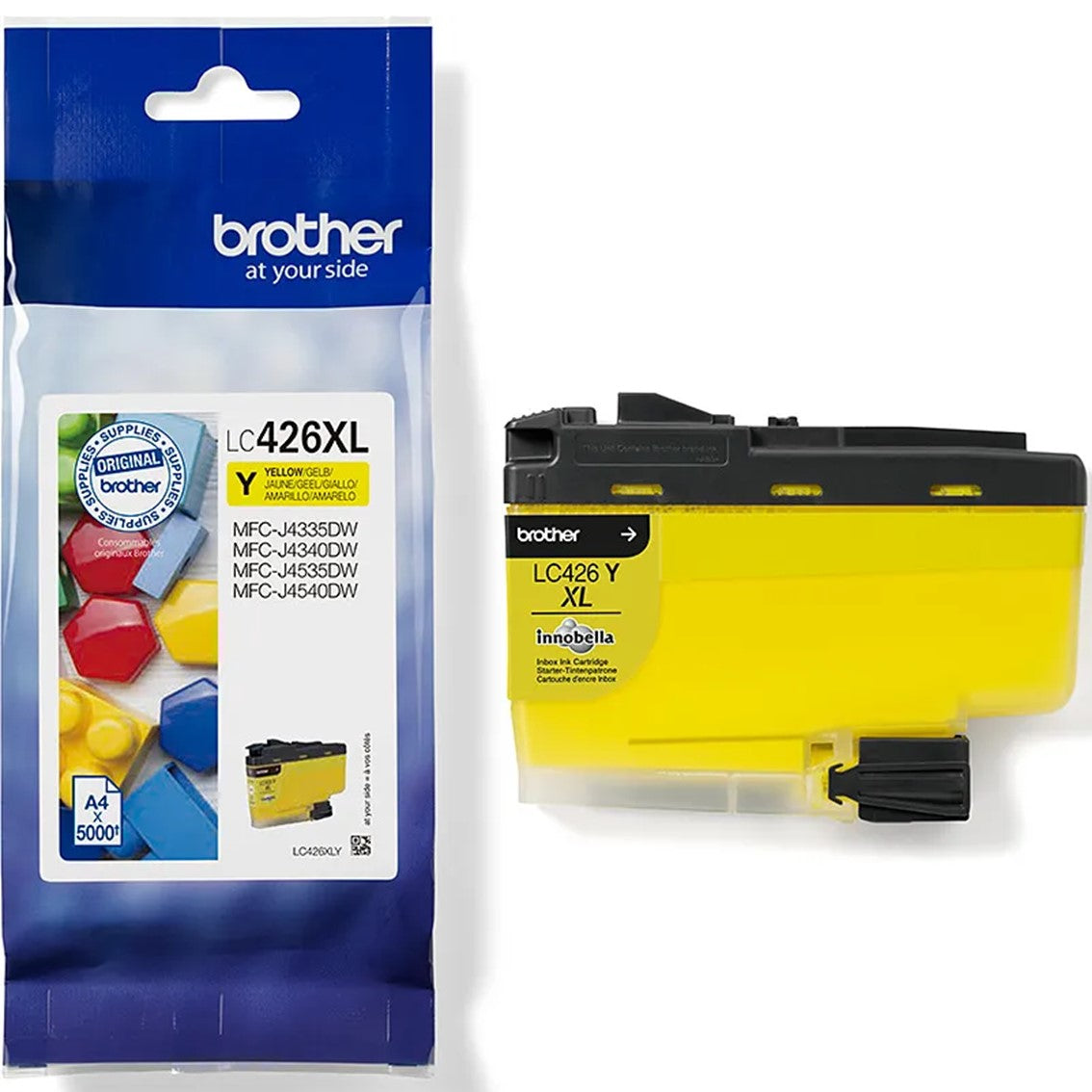 Cartucho tinta brother lc426xly amarillo 5000 paginas