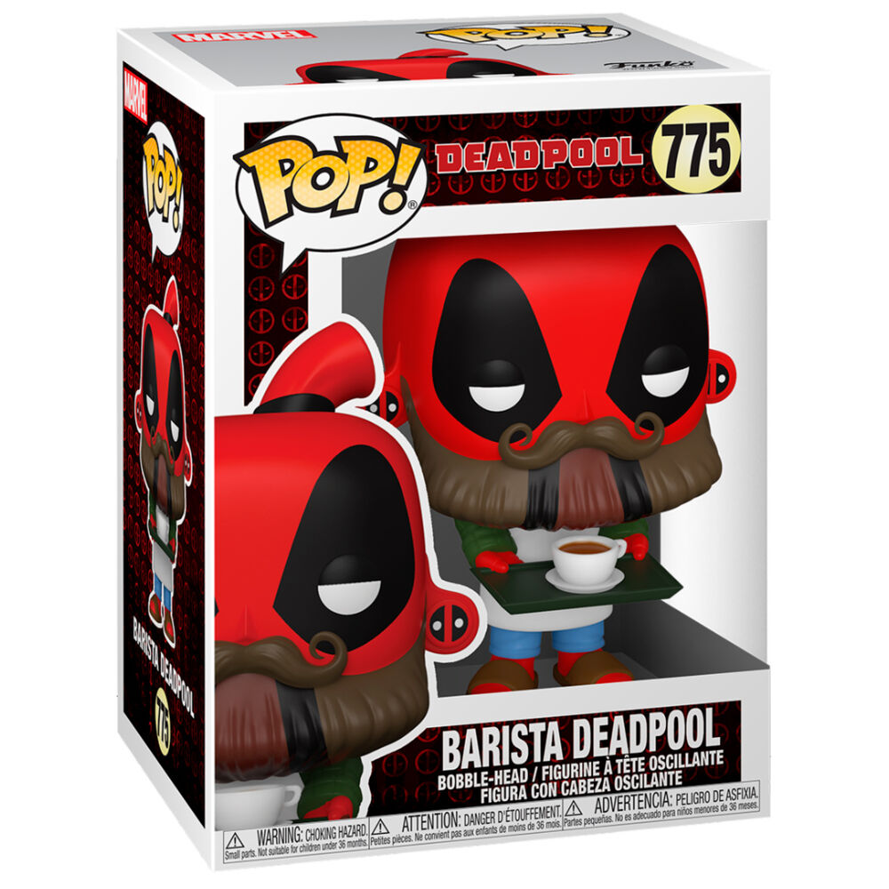 Funko pop marvel deadpool barista 54653