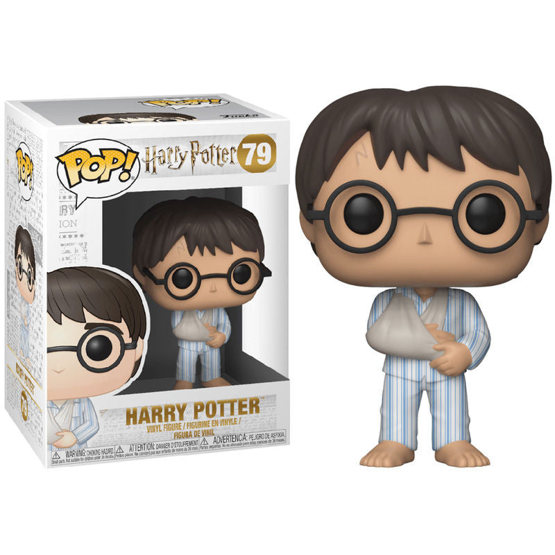 Funko pop harry potter harry potter con pijama y brazo roto 34424