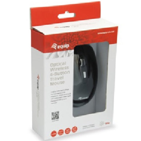 Mouse raton equip life optico - wireless inalambrico - 1600dpi