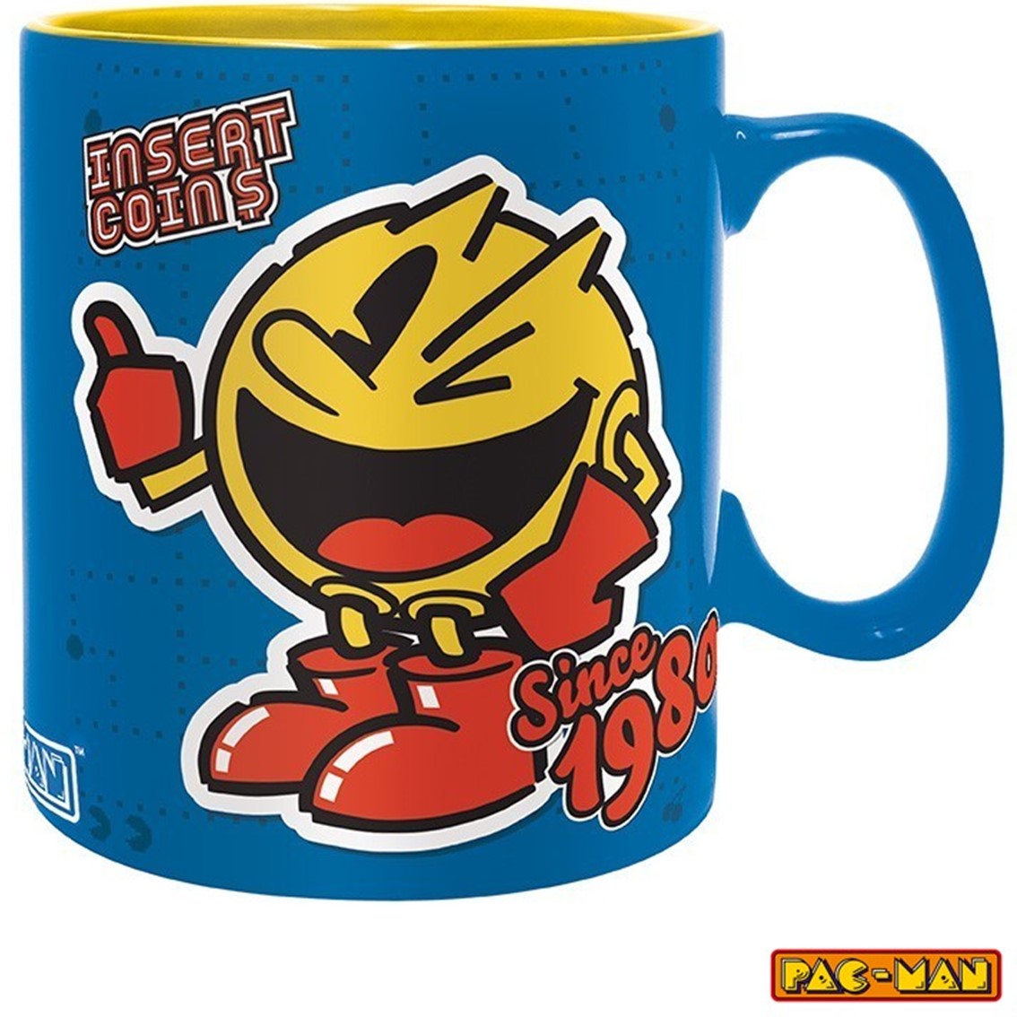 Taza abysse pac - man 460ml retro