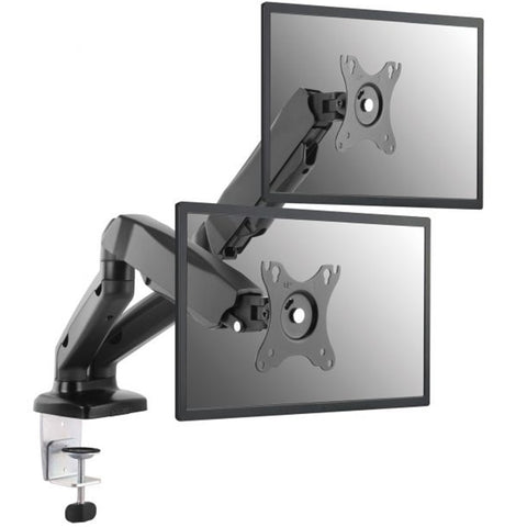 Soporte pantalla equip para mesa 13pulgadas - 27pulgadas 2 brazo inclinables para 2 monitor muelle de gas vesa hasta 6.5kg