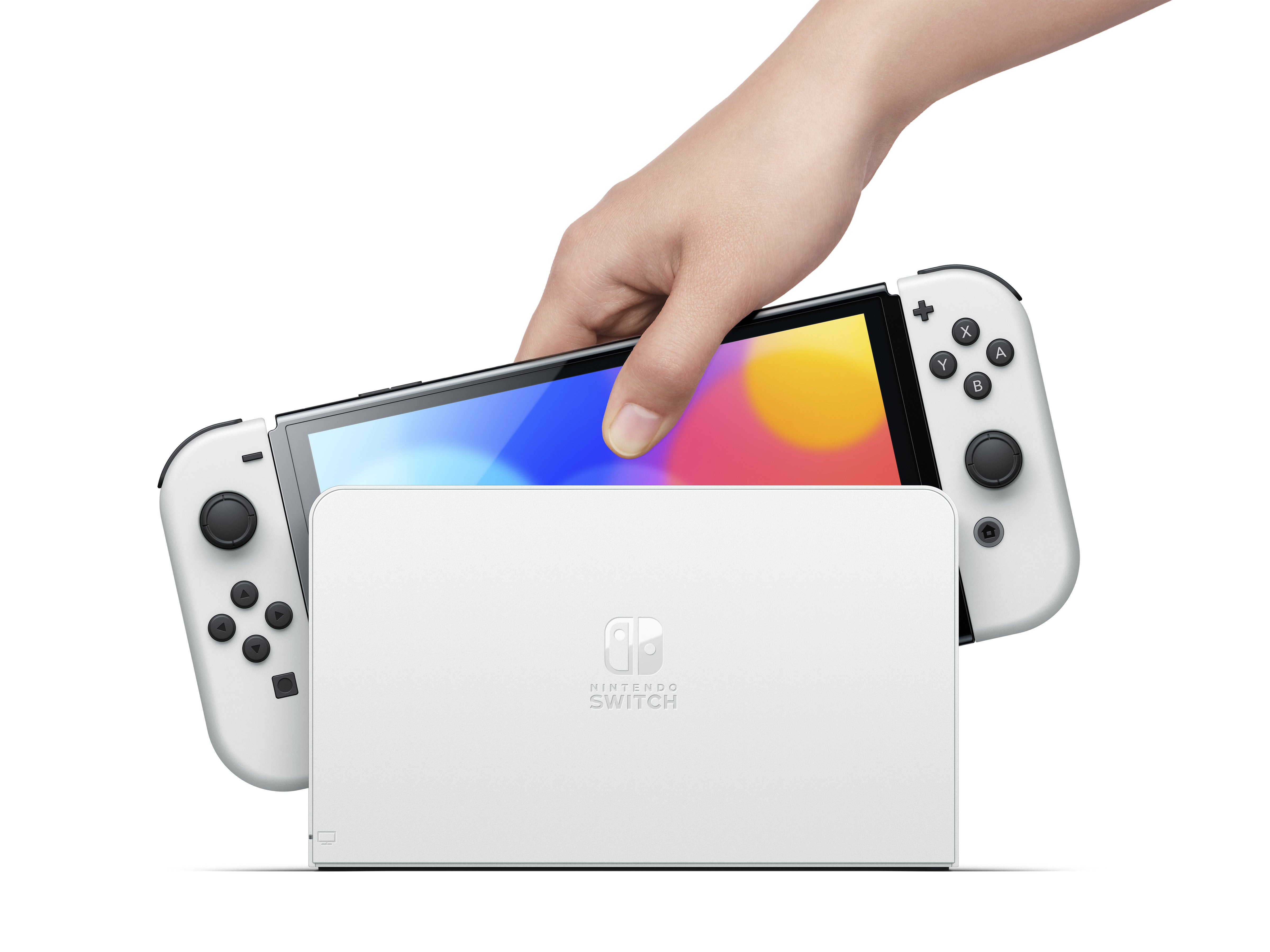 Consola nintendo switch oled blanca