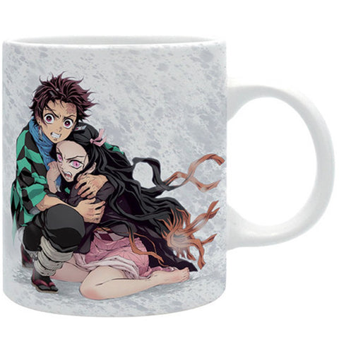 Taza abysse 320 ml demon slayer tanjiro & nezuko caja 2 uds